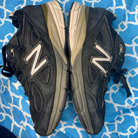 New balance 990v4 Women’s size 6.5 Made in USA Black silver 990 v4 wmns sneakers - Picture 7 of 12